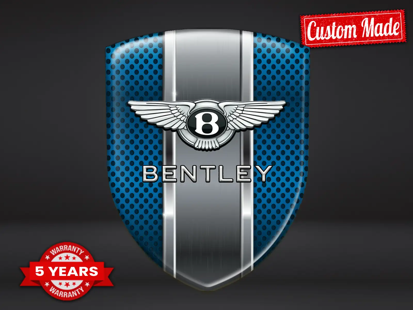 Bentley Dome Aufkleber Edle Edition Custom Car Labels